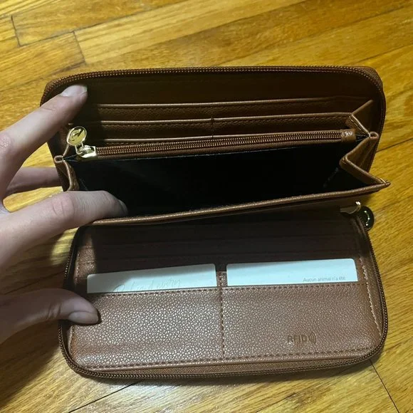 Brown Riona wallet - Picture 3 of 3